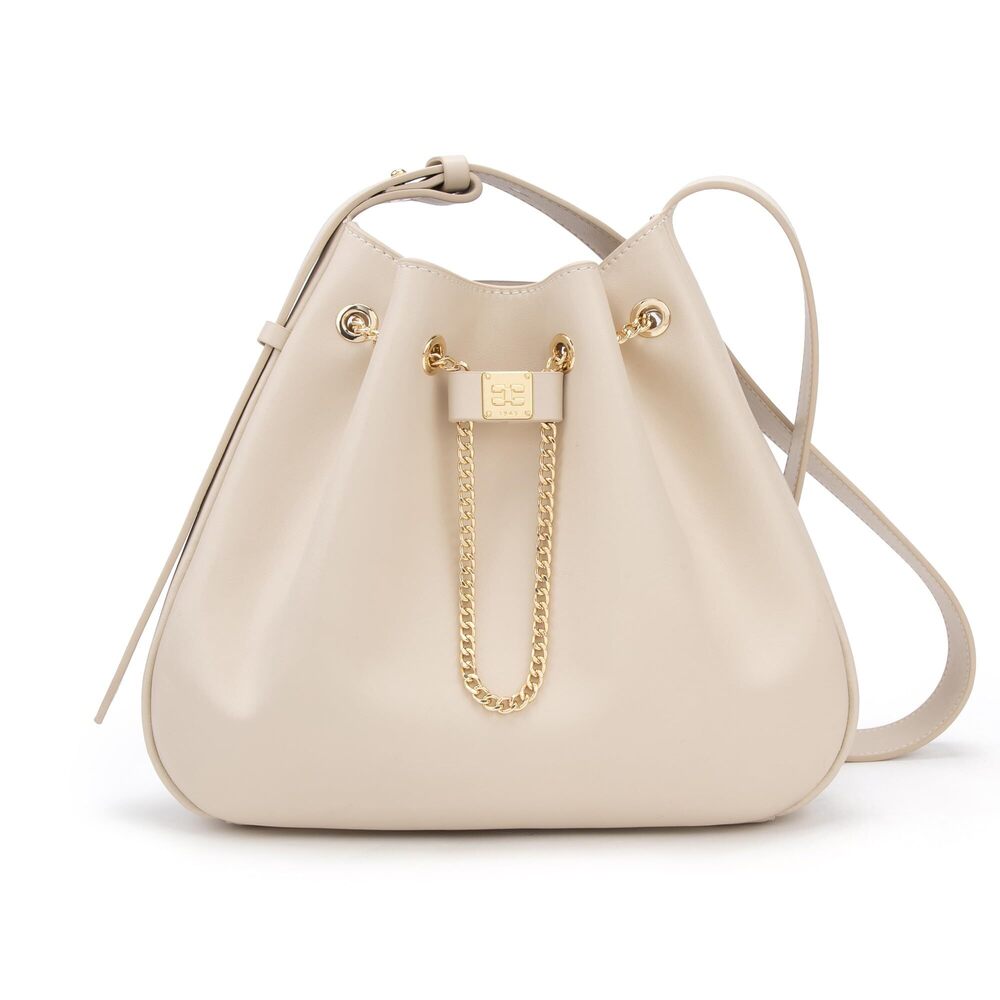 7023 Leather Bucket Bag - Picture 1 of 8